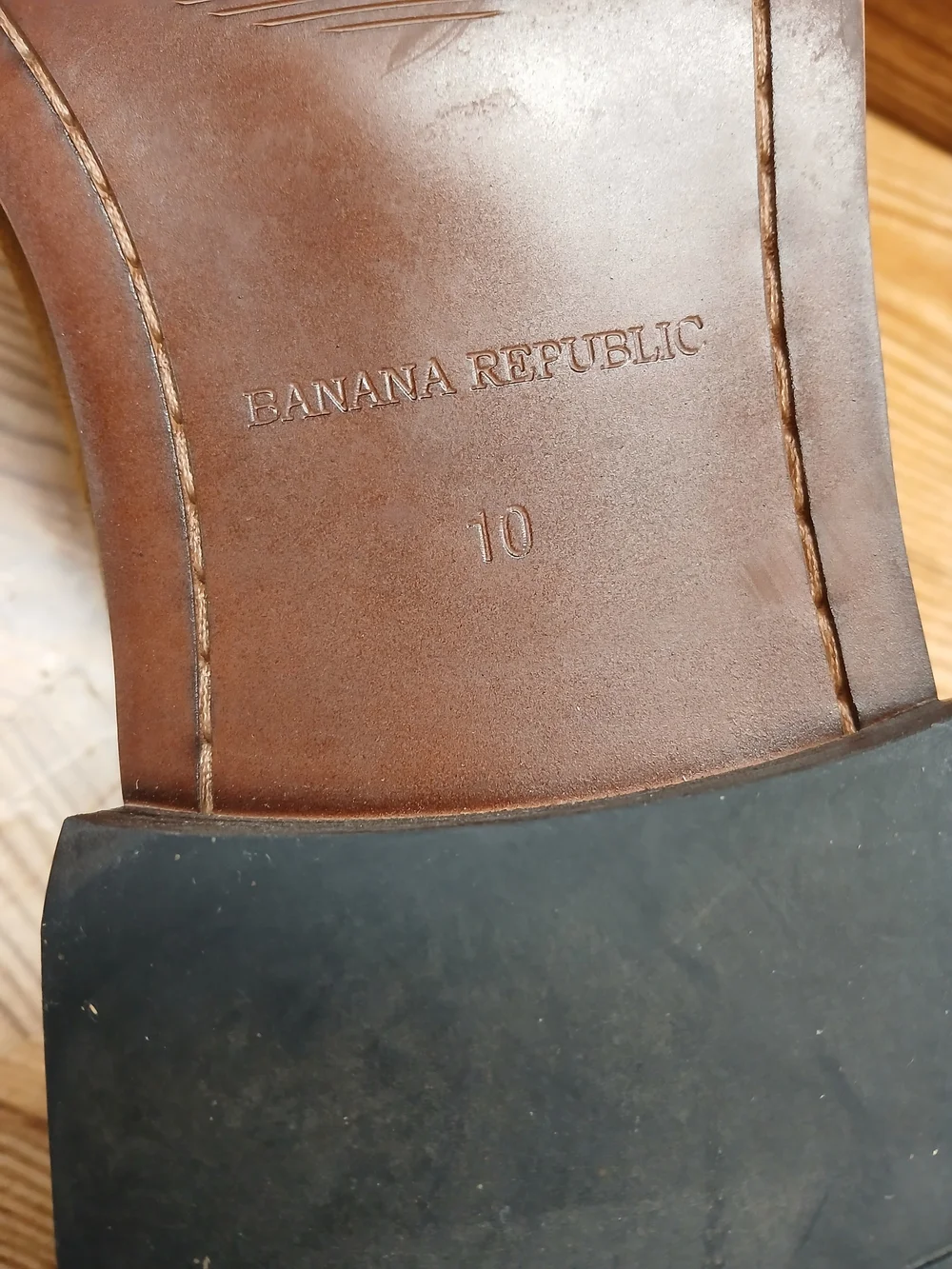Banana Republic Suede Penny Loafers in Light Brown